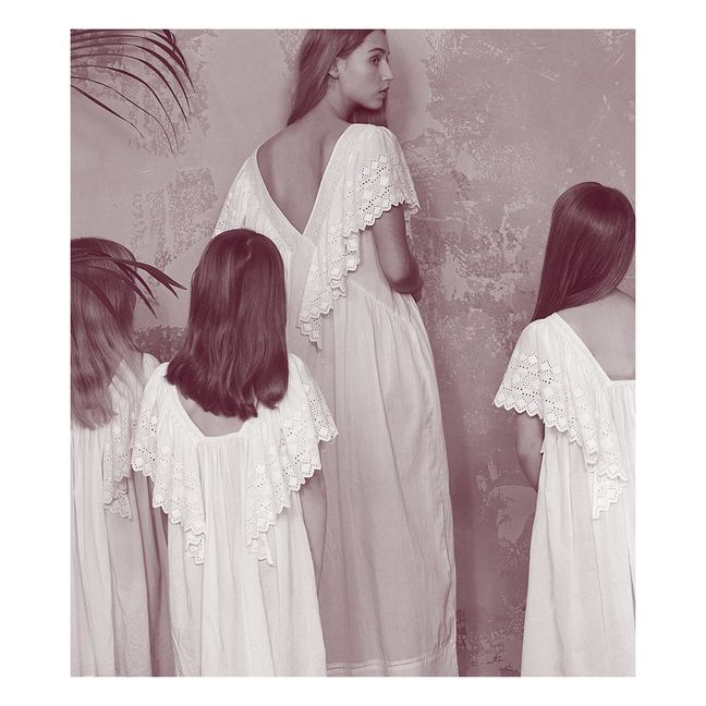 Camelia Nightgown - Women's Collection  | Off white