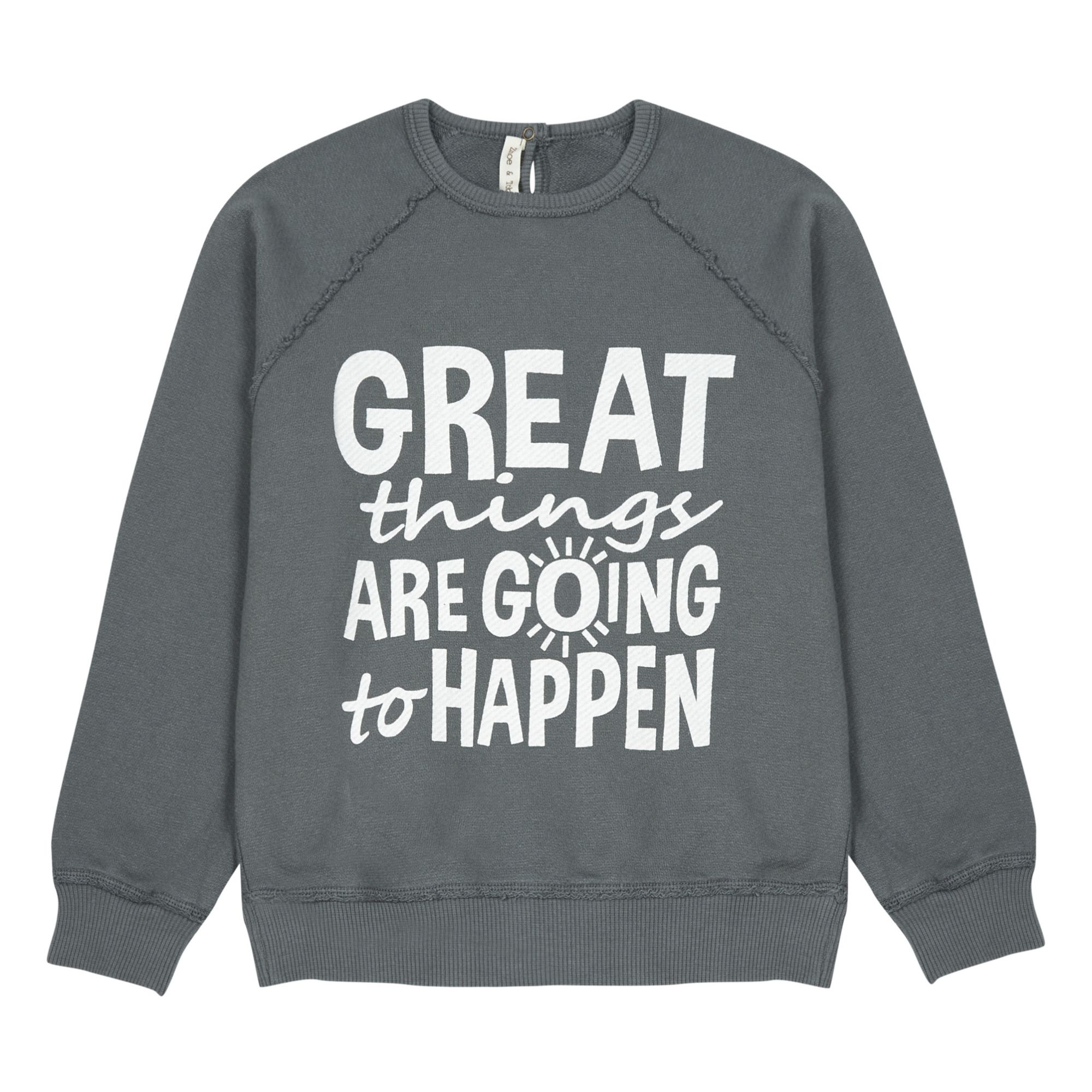 Zhoe & Tobiah - Sweat - Garçon - Gris