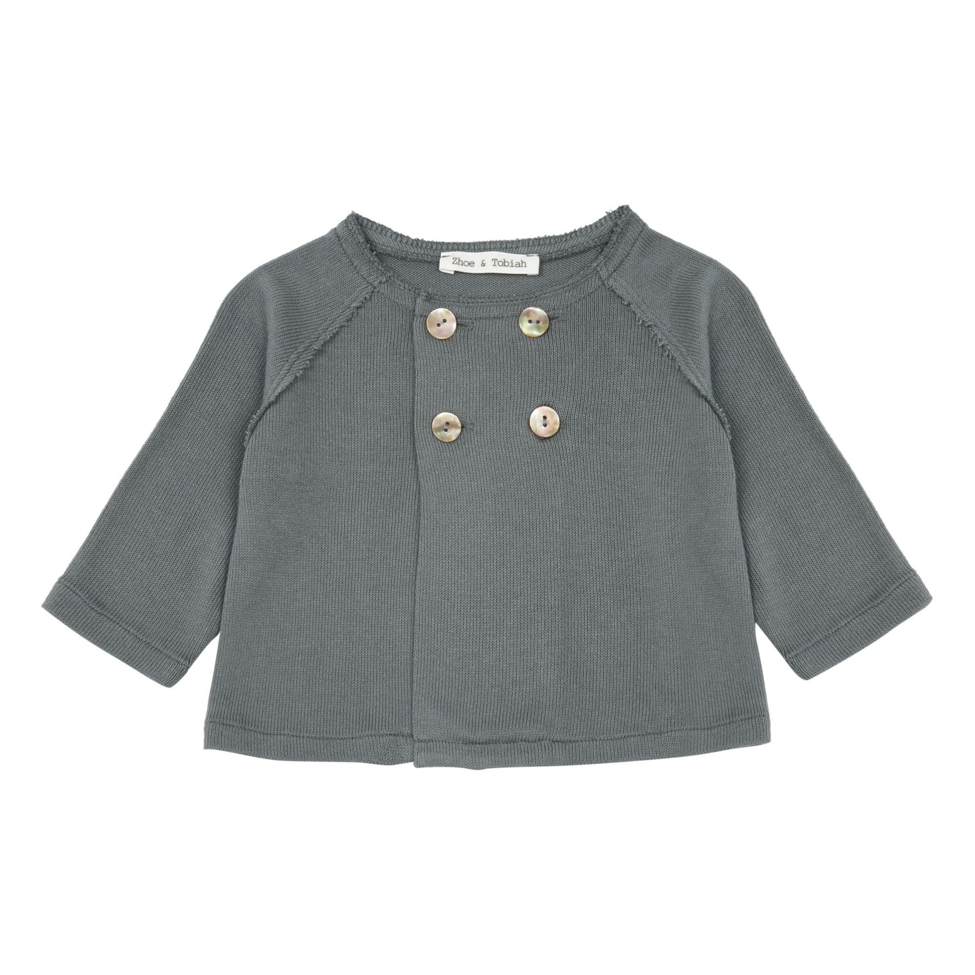 Zhoe & Tobiah - Cardigan Maille - Fille - Gris