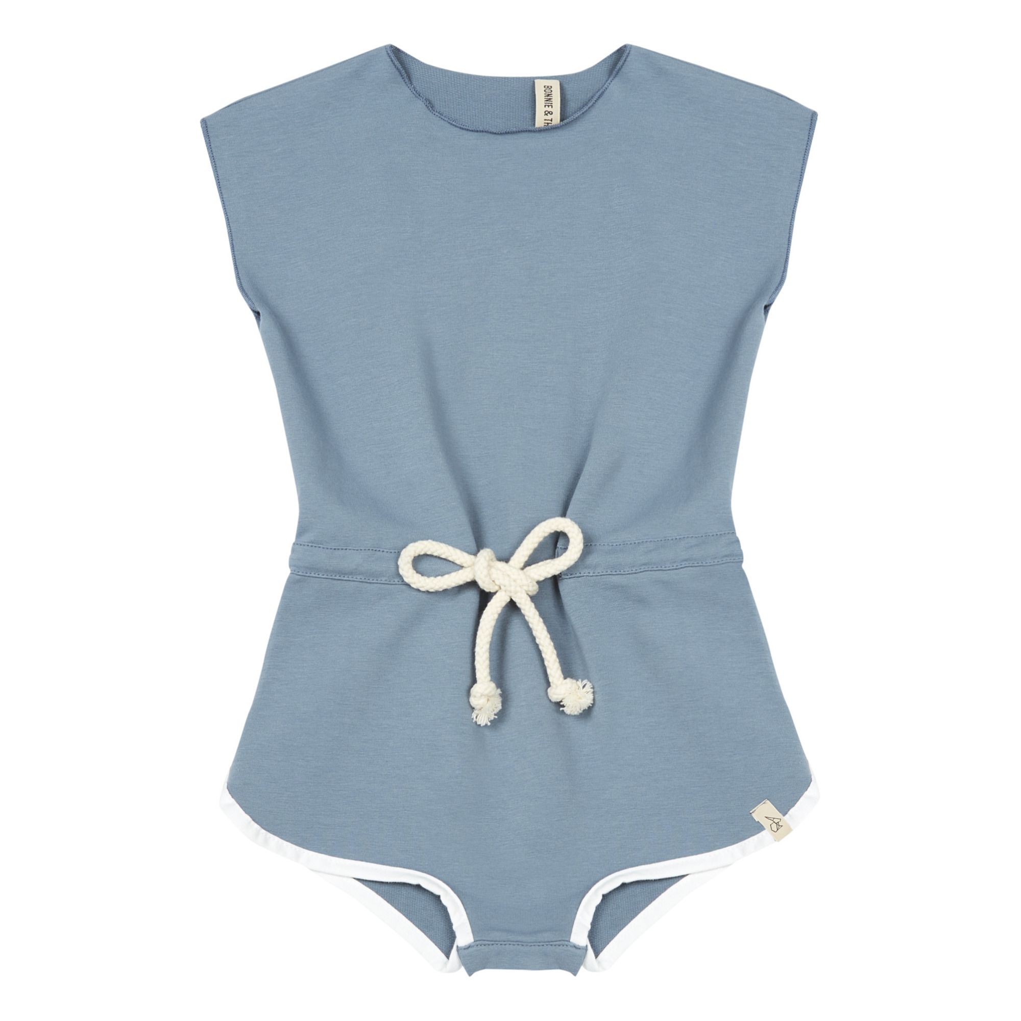 Bonnie & The Gang - Combinaison Joa Eponge Bio - Fille - Bleu