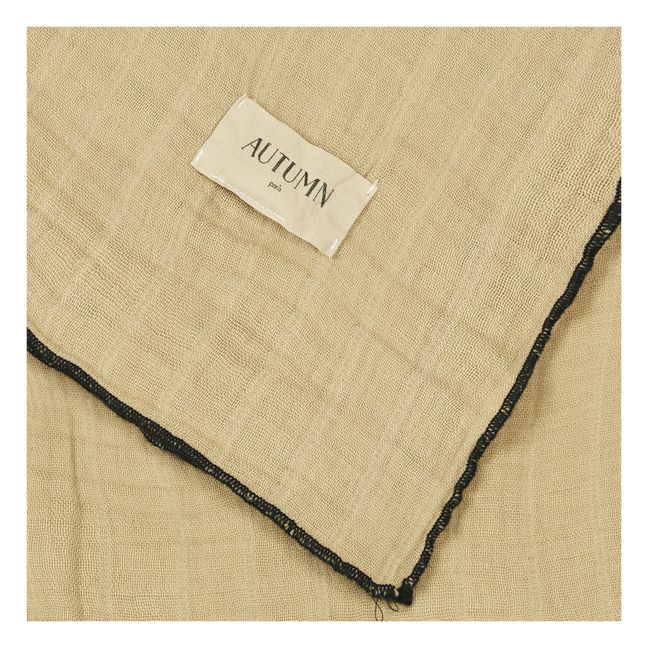 Tischdecke Muslin aus Bio-Baumwollmuslin | Sandfarben