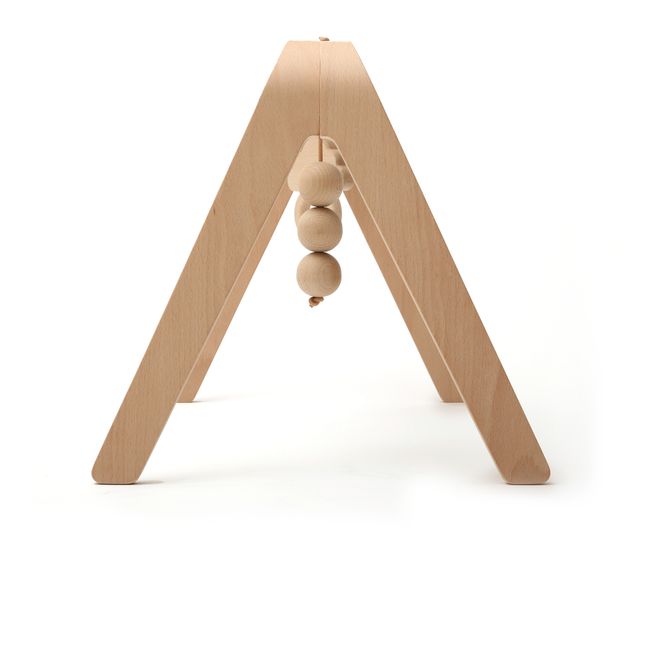 Naho Wooden Activity Arch with 3 Hanging Accessories