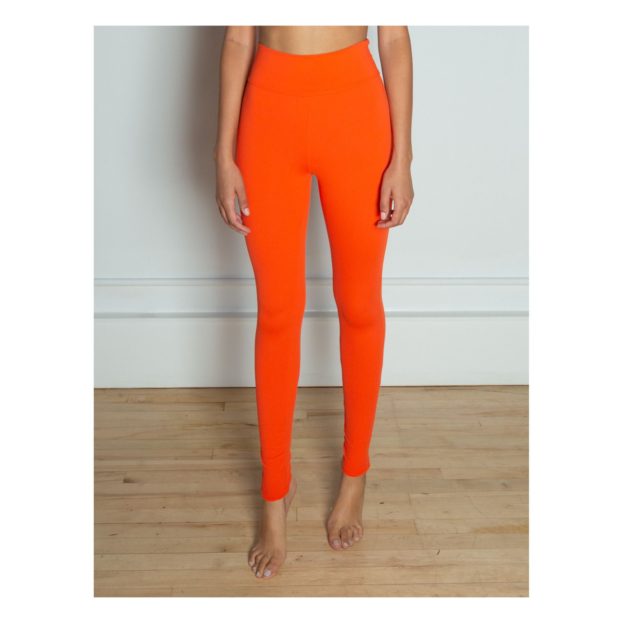 Leggings Tuxedo Arancione Live The Process Moda Adulto
