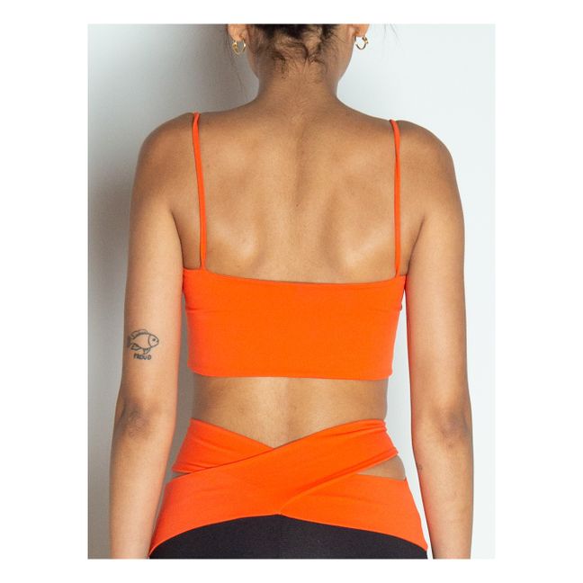 Orion Crop Top  | Orange