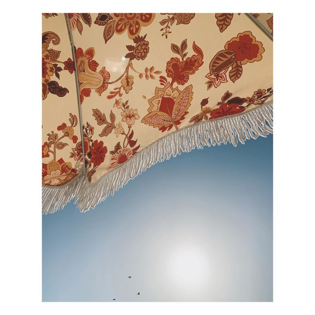 Premium Fringe Parasol | Yellow