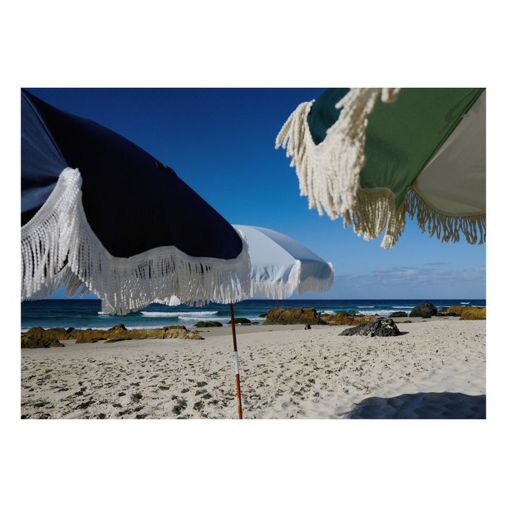Parasol frangé Holiday | Bleu- Image produit n°7