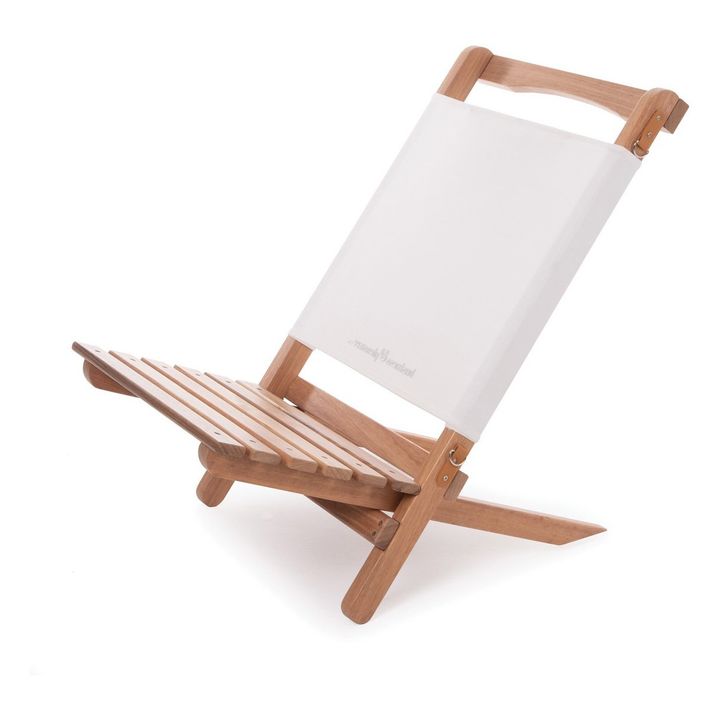 Chaise pliable | Blanc- Image produit n°0