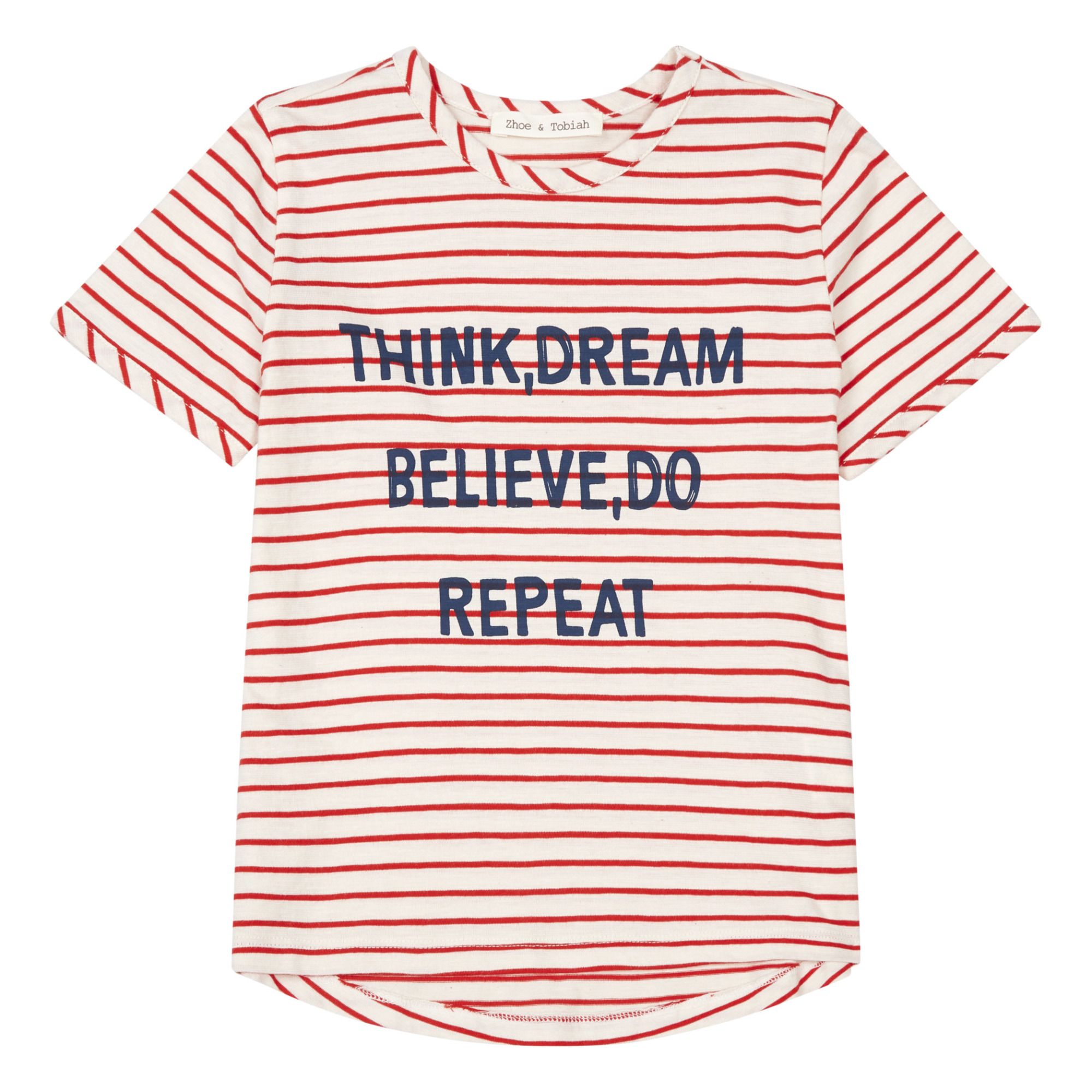 Zhoe & Tobiah - T-Shirt Rayé - Garçon - Rouge