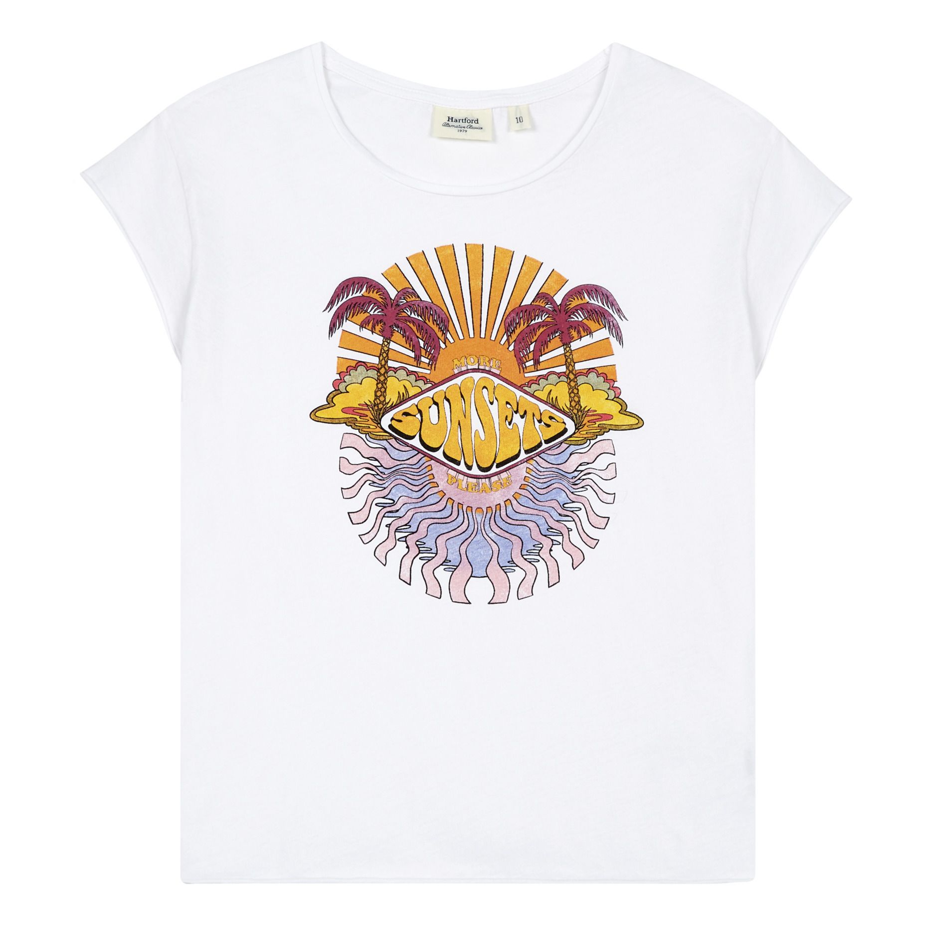 Hartford - T-shirt Thadeus - Fille - Blanc