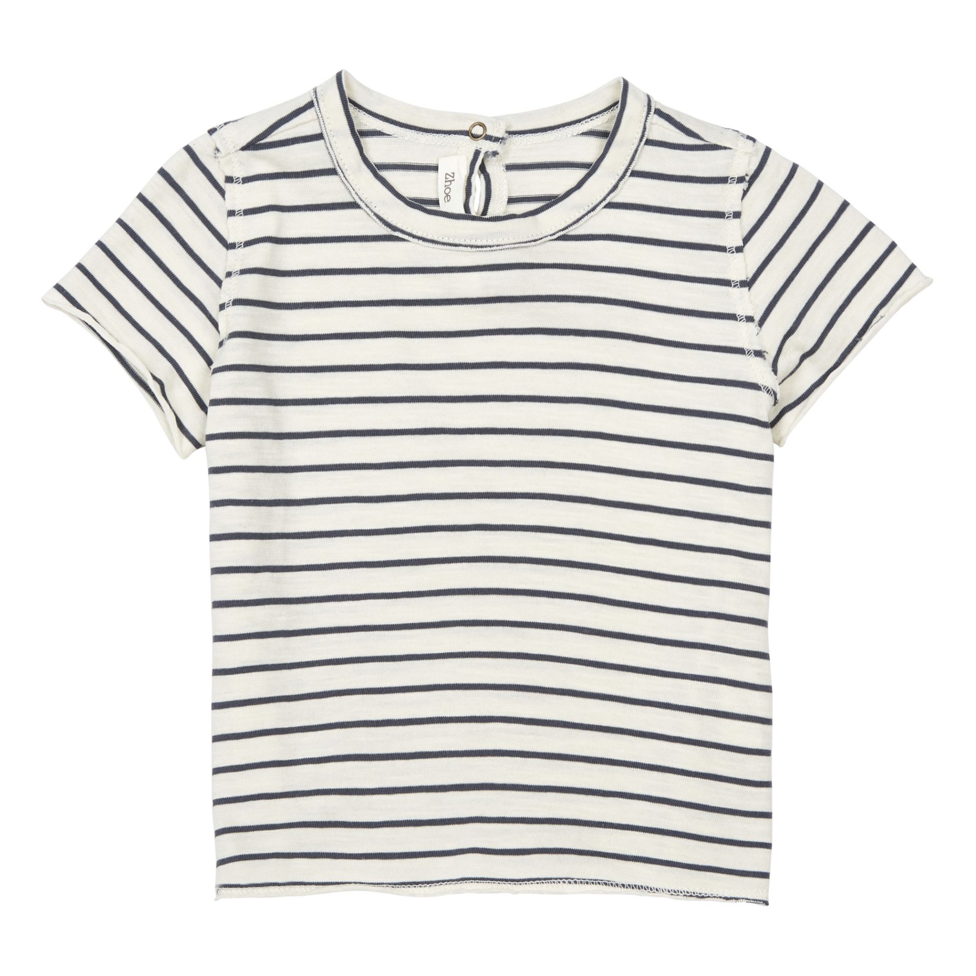 Zhoe & Tobiah - T-Shirt Rayé - Fille - Gris