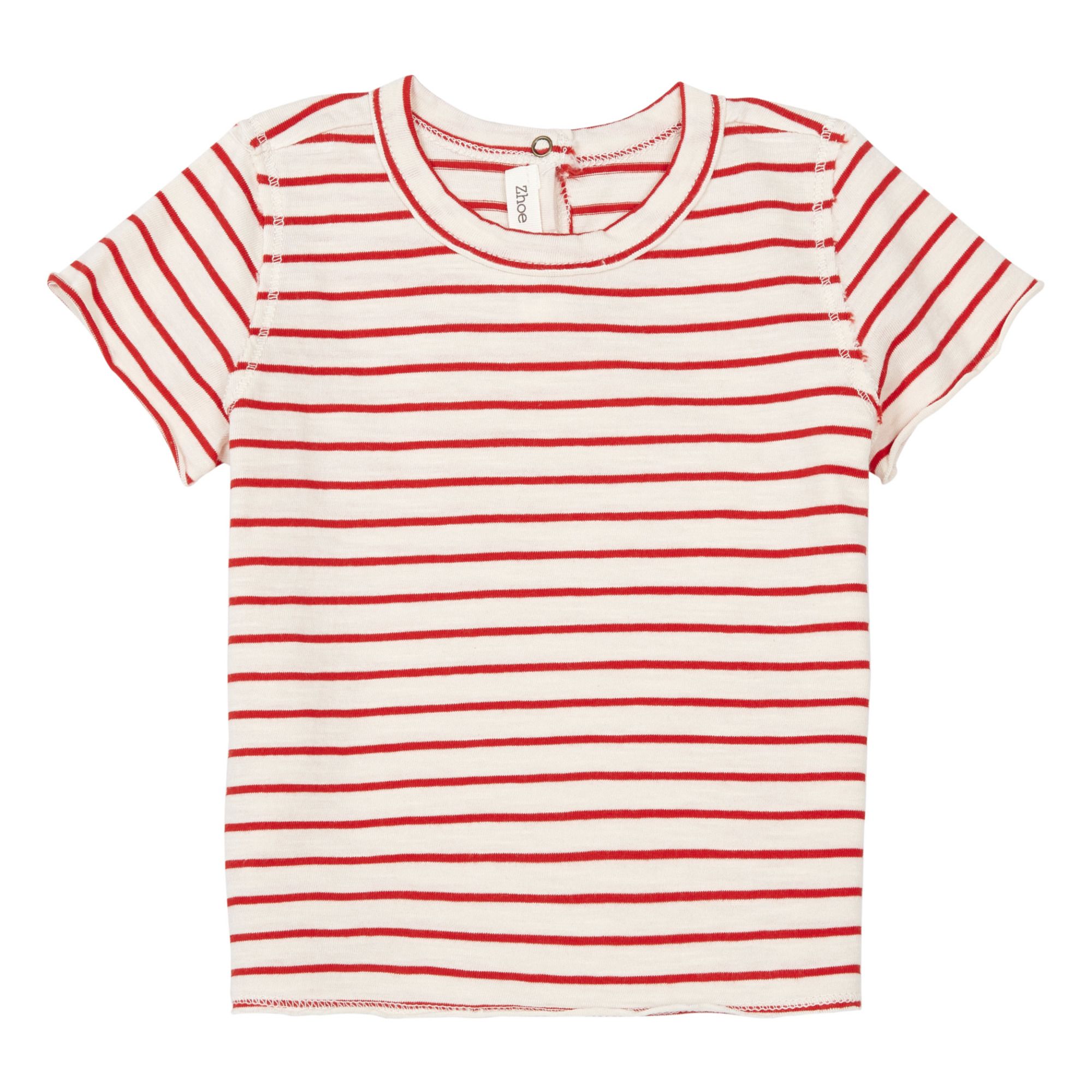 Zhoe & Tobiah - T-Shirt Rayé - Fille - Rouge