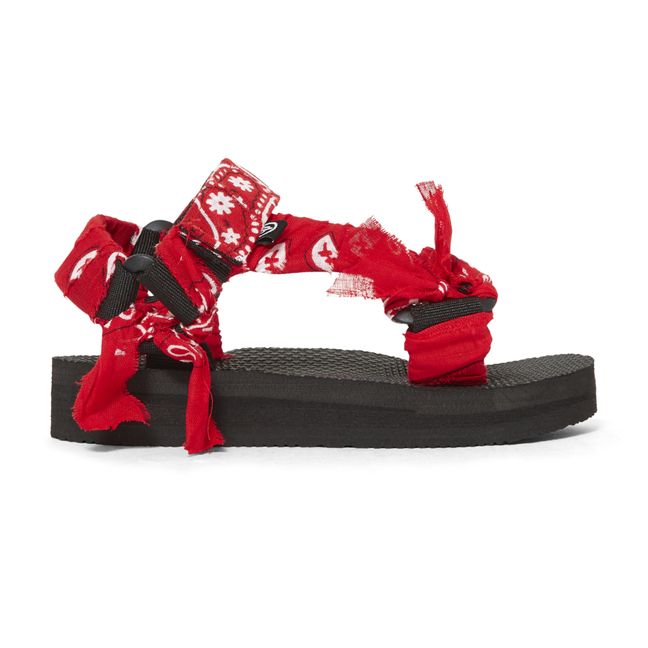 Trekky Bandana Sandals | Red