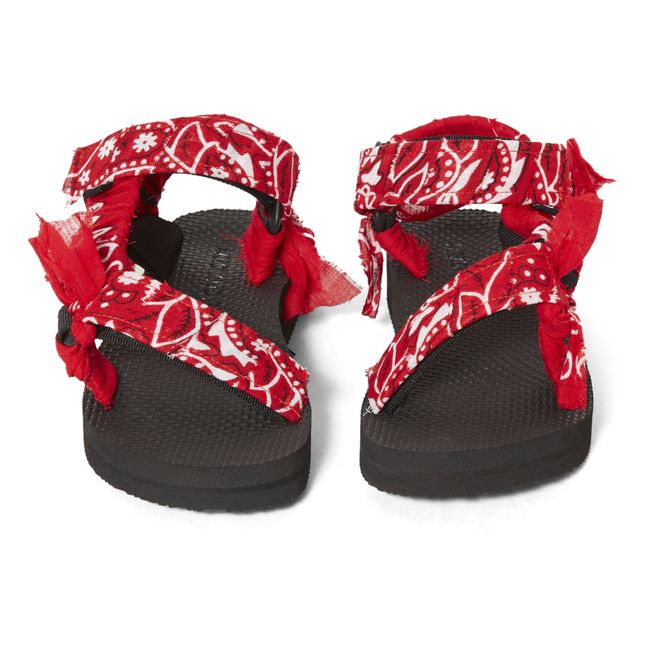 Trekky Bandana Sandals Red