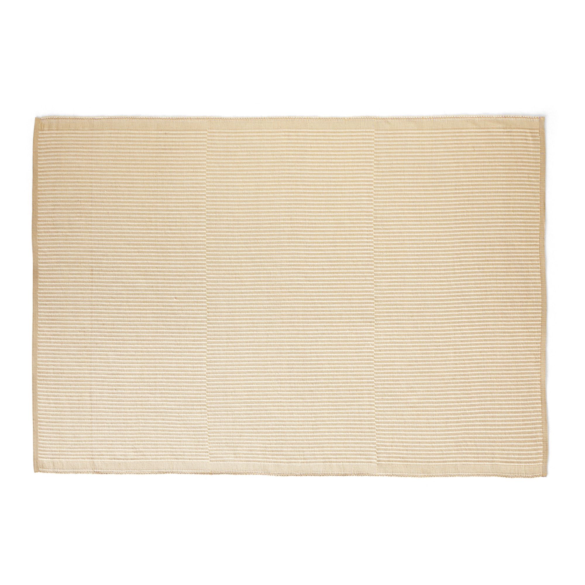 Hay - Tapis en jute et coton - Beige