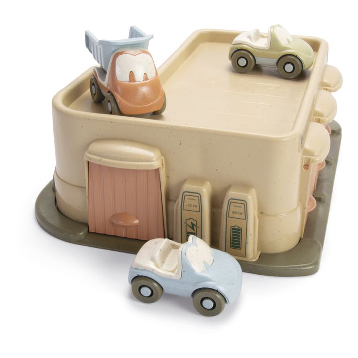 Bioplastic Garage with 3 Cars- Product image n°3