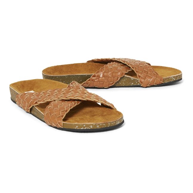 Sandalen Stockholm - Damenkollektion  | Kamelbraun