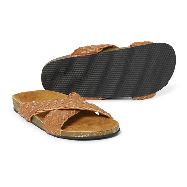 Sandalen Stockholm - Damenkollektion  | Kamelbraun