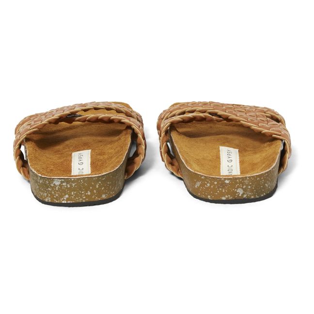 Sandalen Stockholm - Damenkollektion  | Kamelbraun