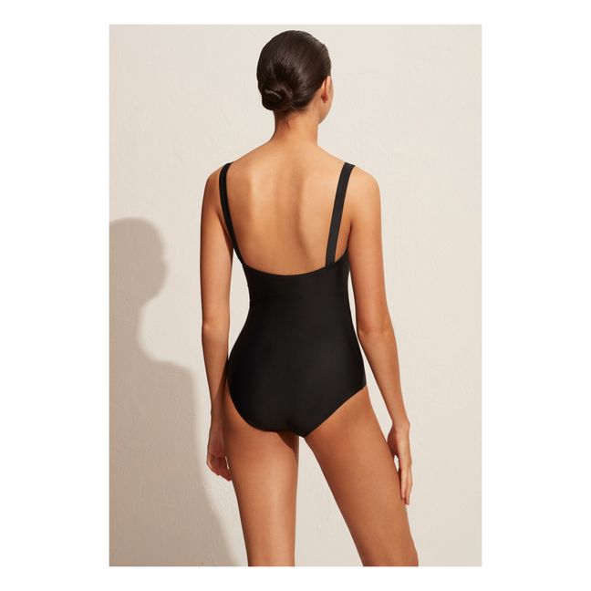 Costume Un Pezzo Square | Nero