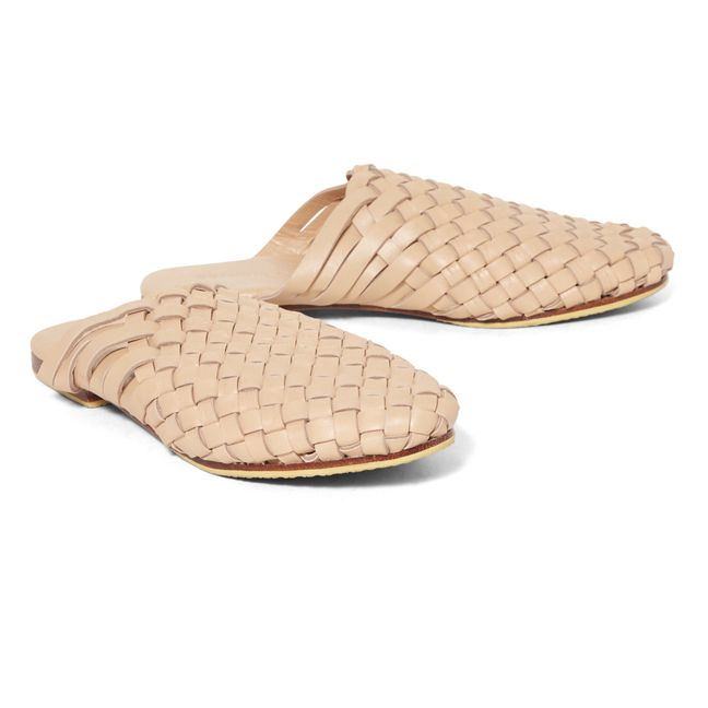 Mules Trenzado - Colección Mujer  | Natural