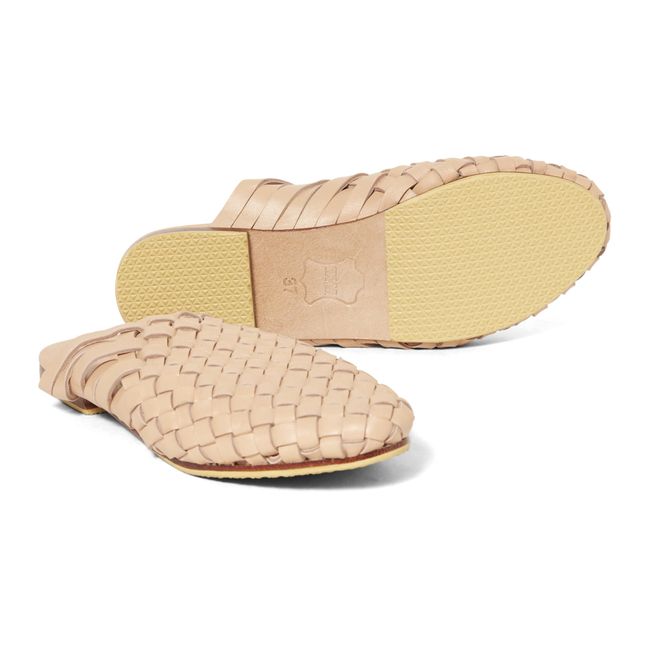 Mules Trenzado - Colección Mujer  | Natural