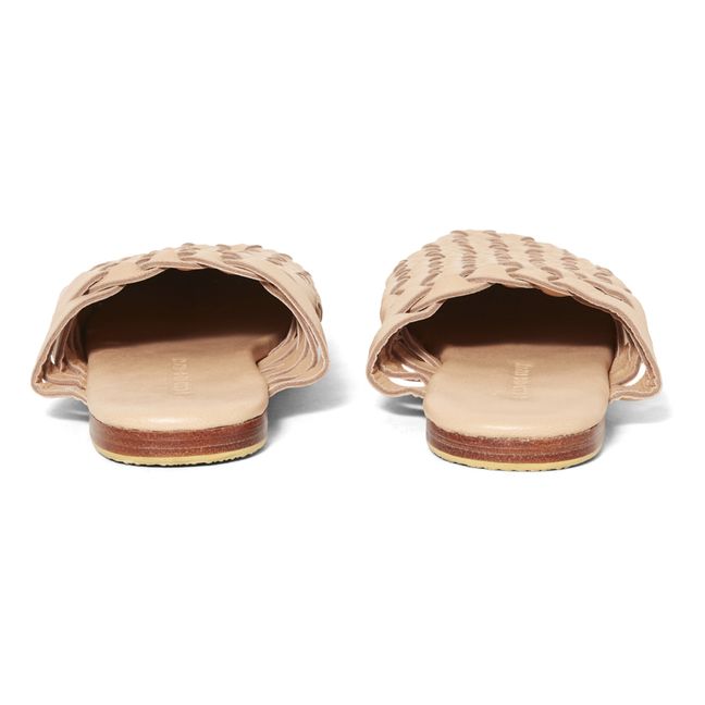 Mules Tressées - Collection Femme  | Naturel