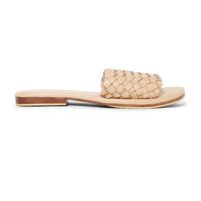 Braided Slides - Women's Collection - Natural