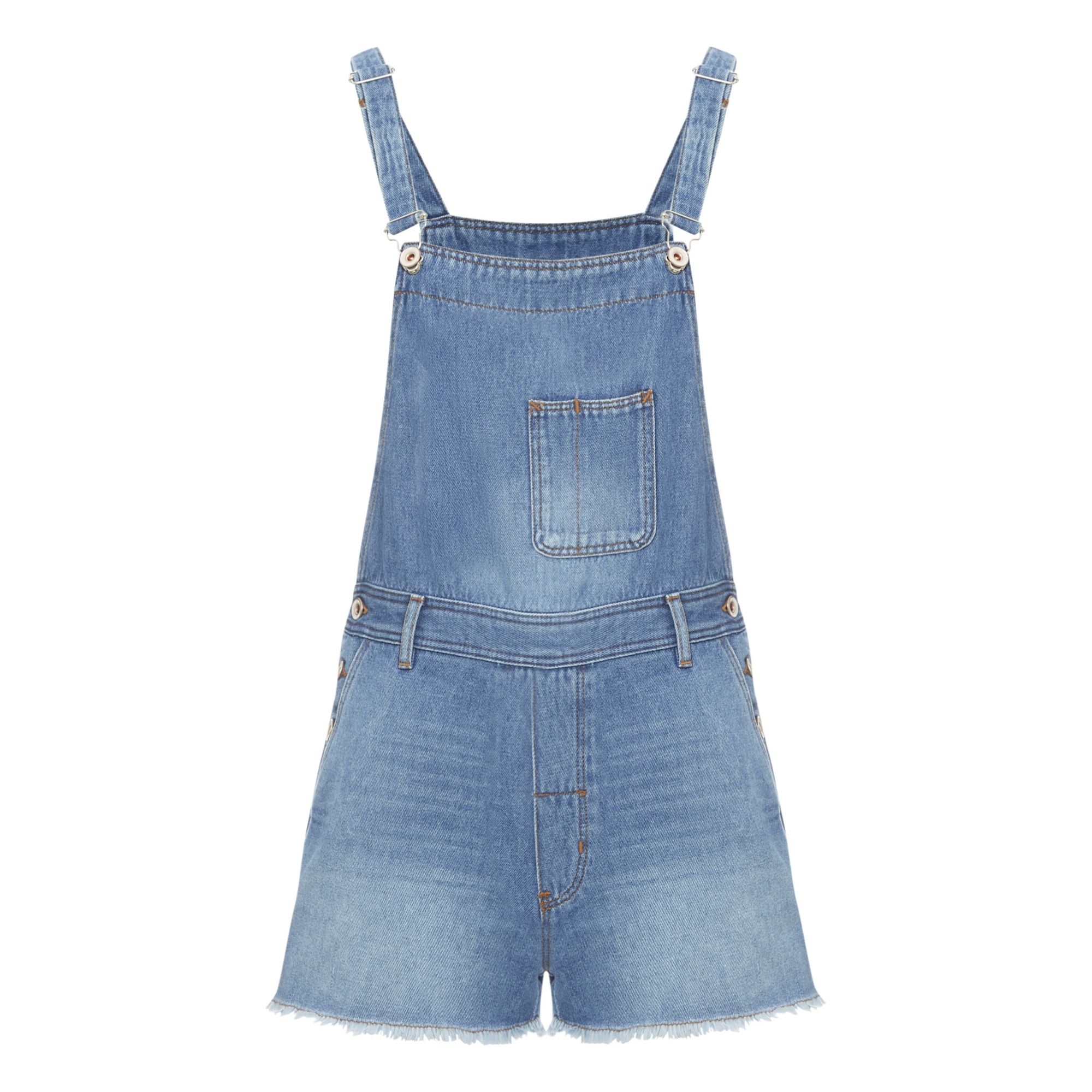 Bellerose - Salopette Pachita Denim - Collection Femme - - Bleu Clair