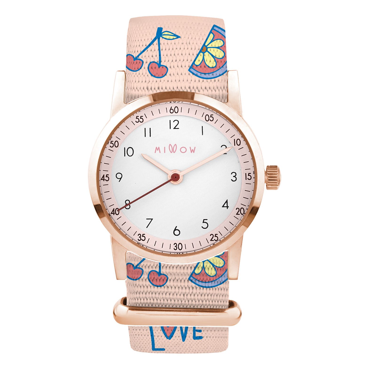 Millow - Montre Blossom - Fille - Rose pâle