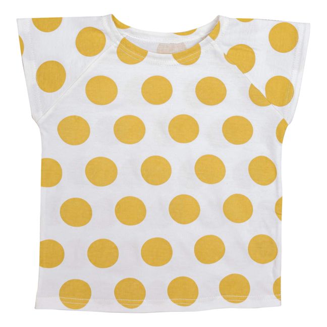 T-shirt Pois | Giallo