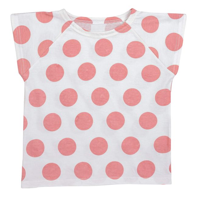 T-shirt Polka Dot | Pink