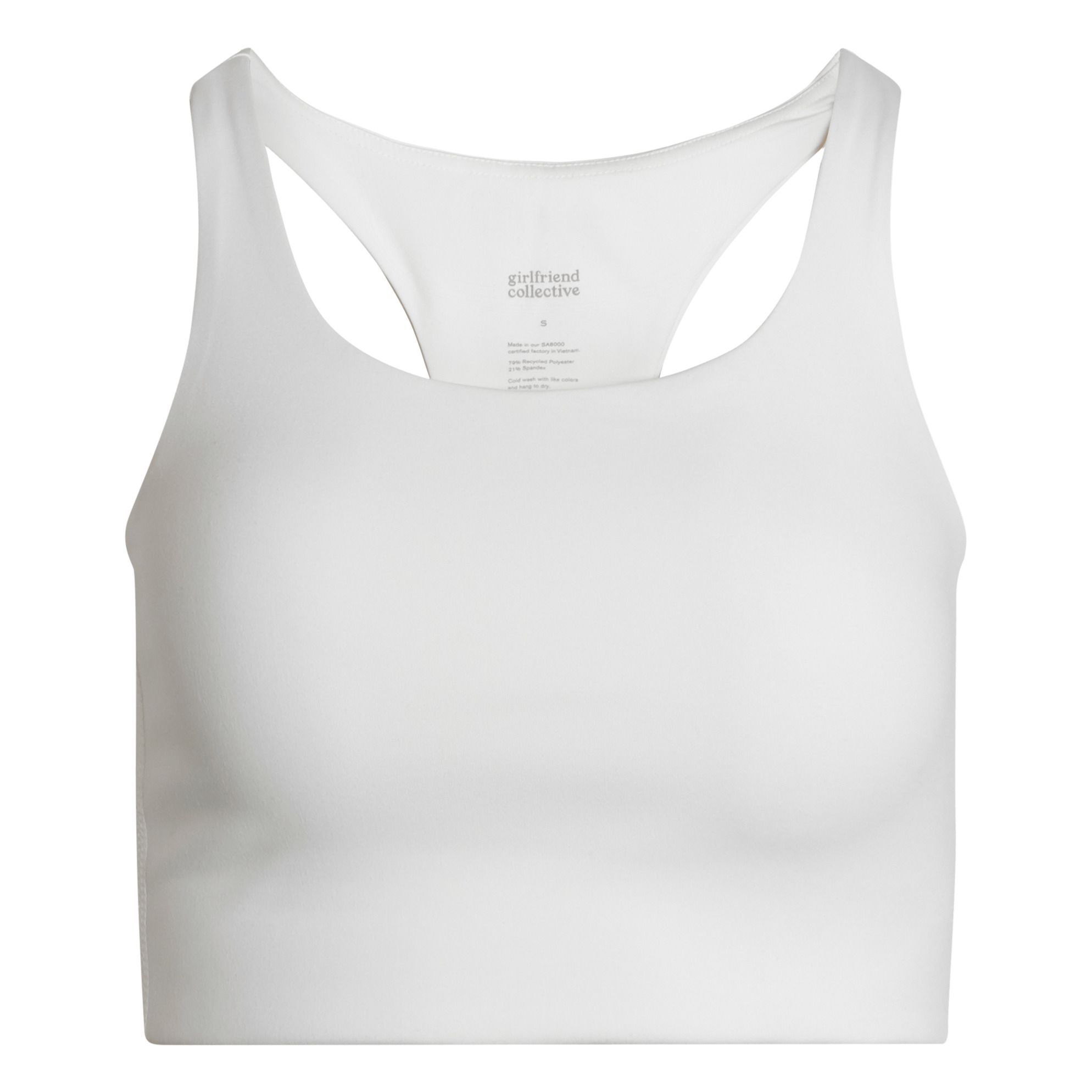 Paloma Crop Top Ivory Girlfriend 