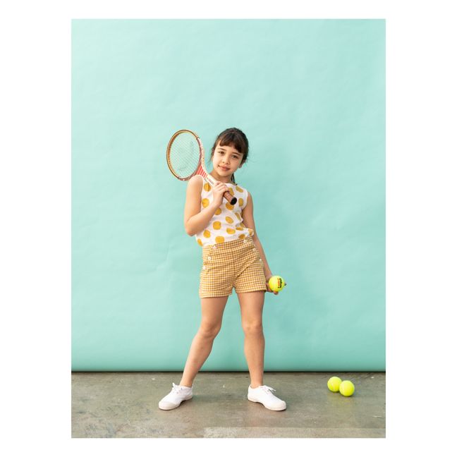 Camiseta Lunares | Amarillo
