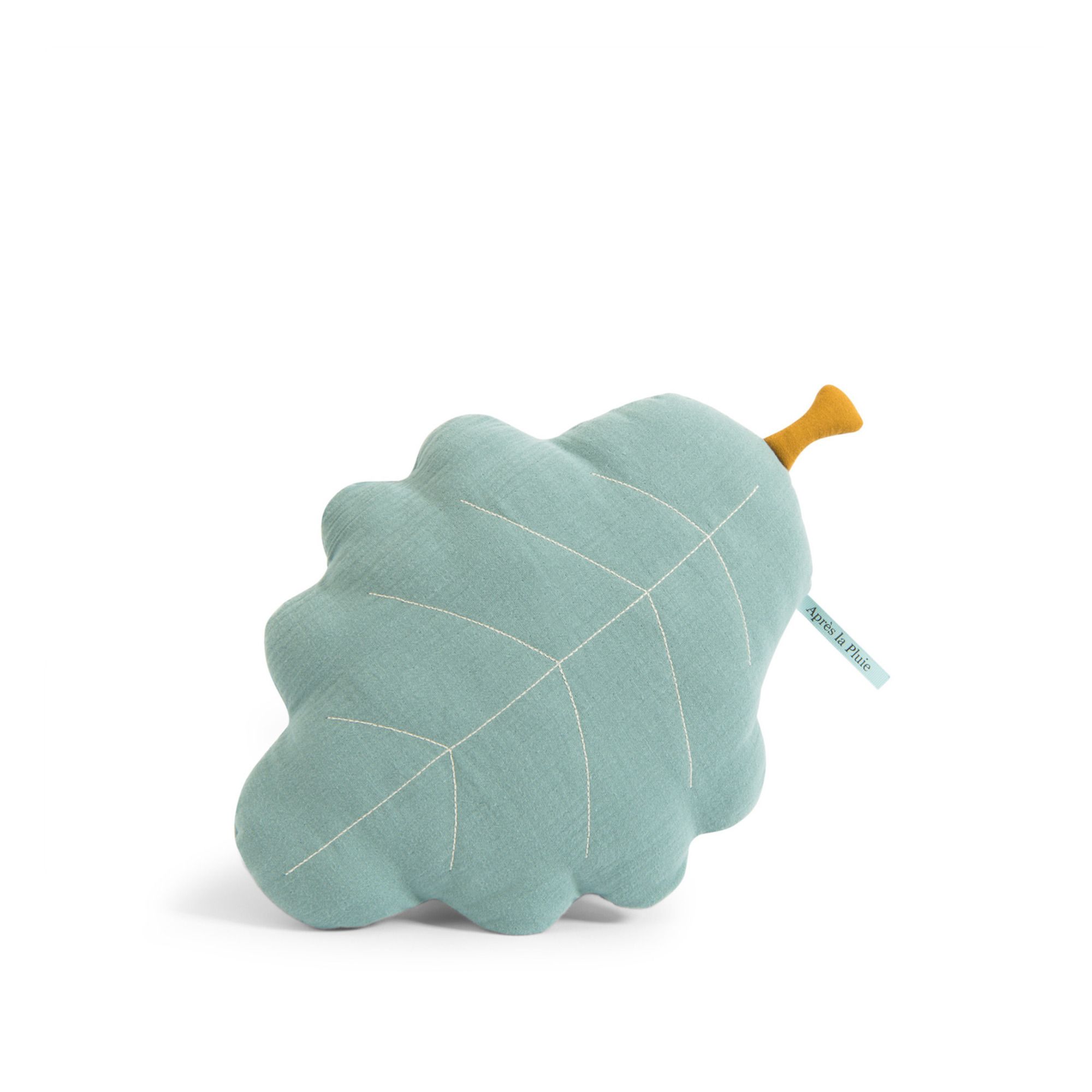 Moulin Roty - Coussin feuille Après la pluie - Multicolore