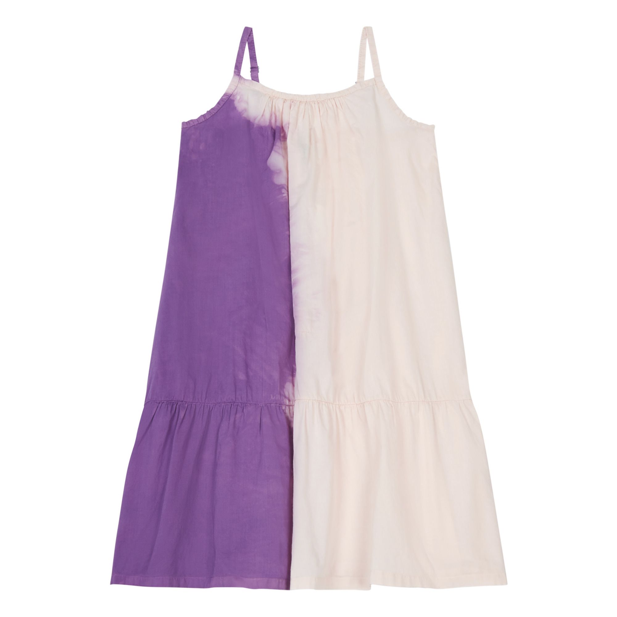 Longlivethequeen - Collaboration Longlivethequeen x Smallable - Robe Tie and Dye - Fille - Violet