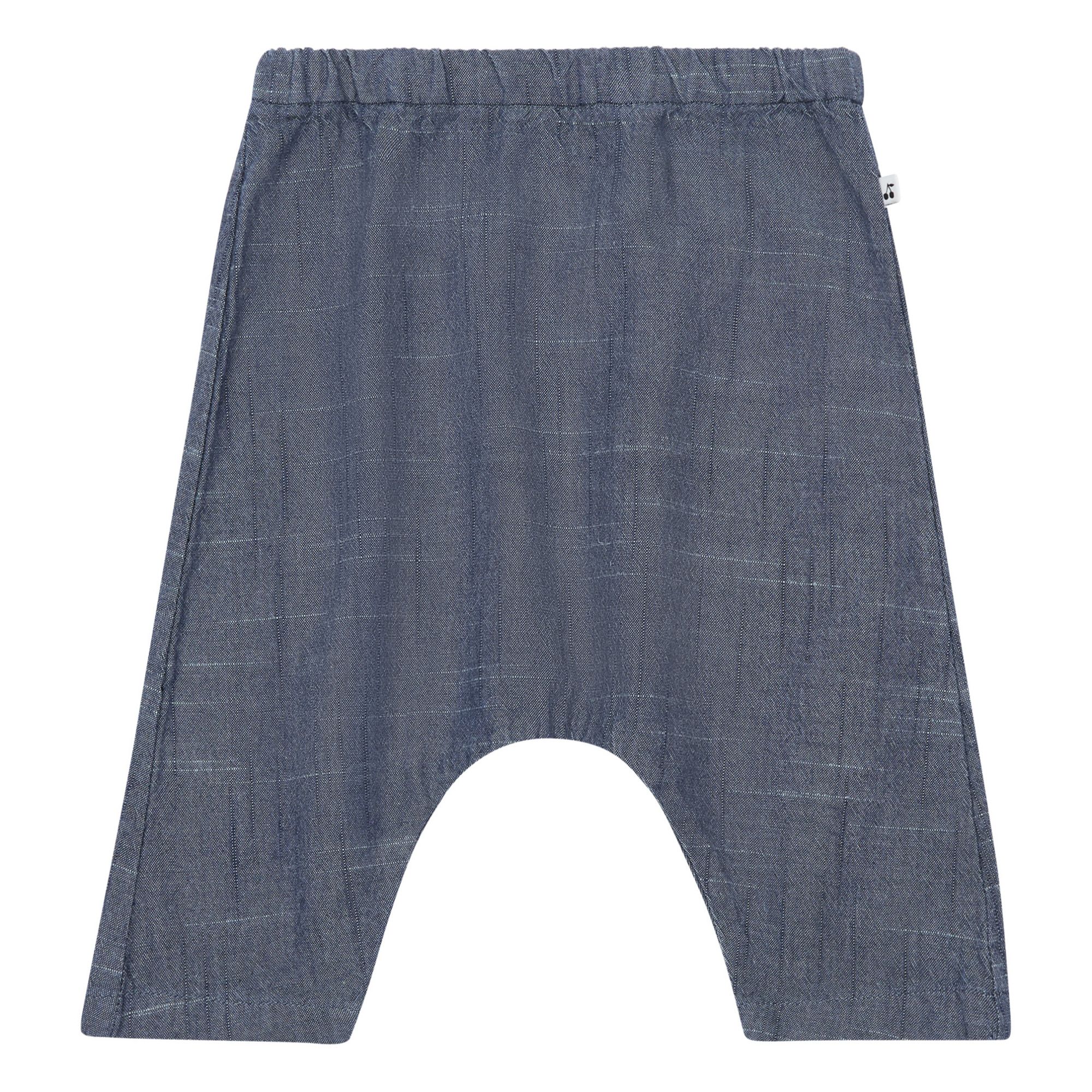 Bonpoint - Sarouel Chambray Garden - Fille - Bleu jean