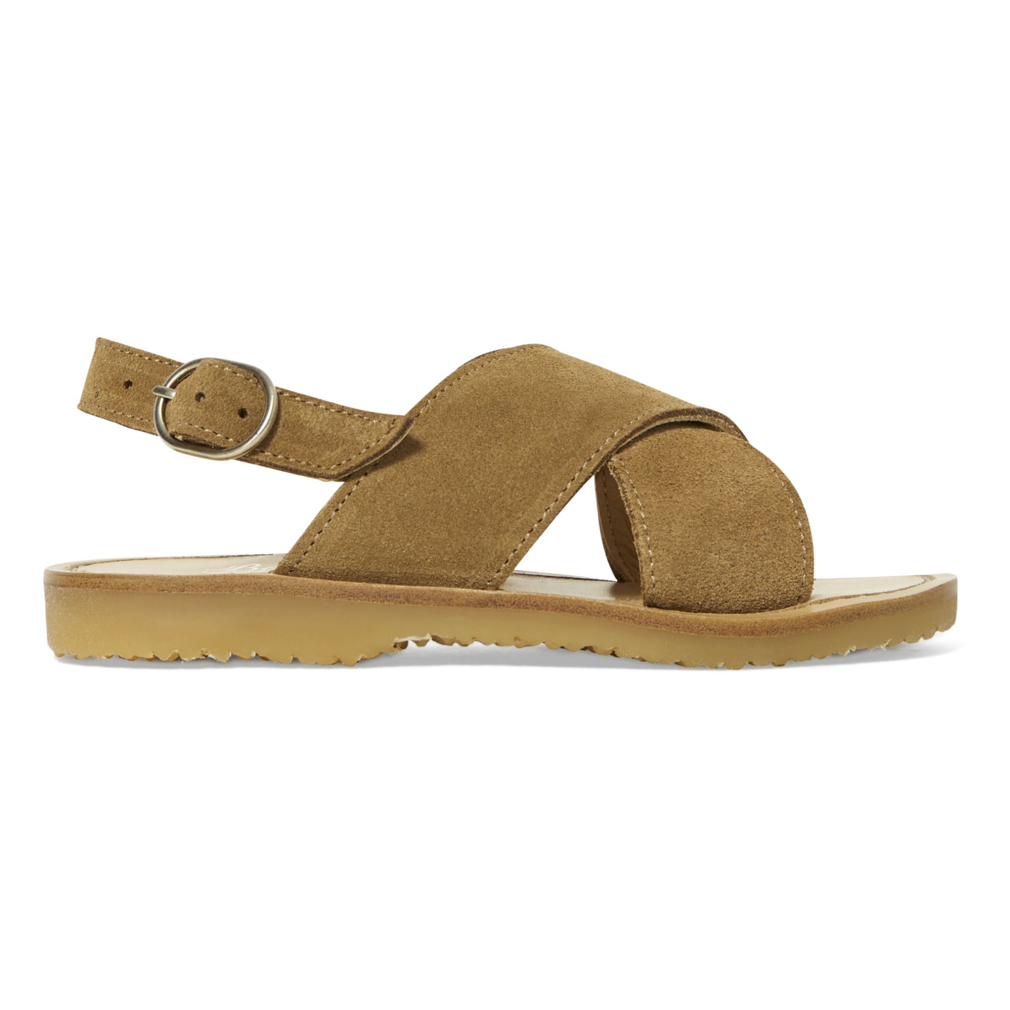 Bonpoint - Sandales Croute de Velours Lucien - Fille - Camel