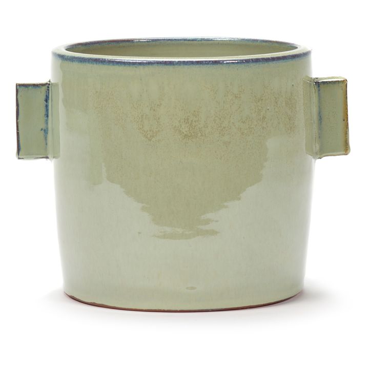 Earthenware Pot | Light grey- Product image n°2