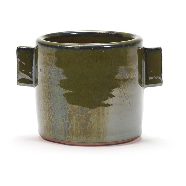 Earthenware Pot | Khaki- Product image n°0