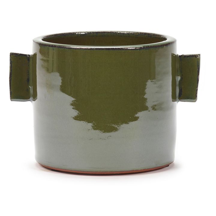 Earthenware Pot | Khaki- Product image n°1