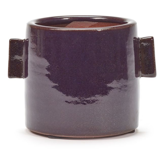 Vaso in maiolica | Melanzana