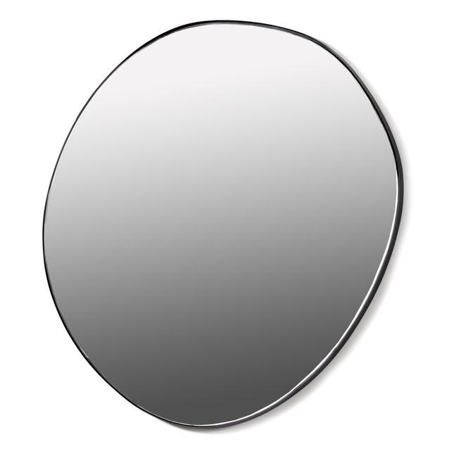 Miroir rond | Noir