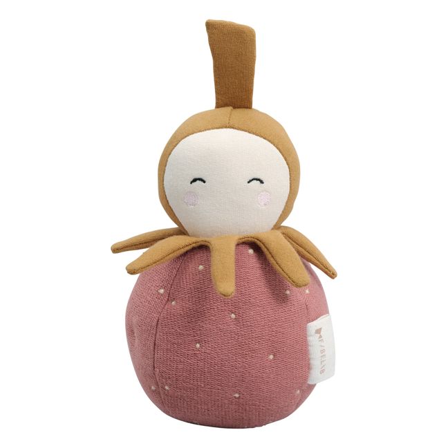 Organic Cotton Strawberry Roly-poly