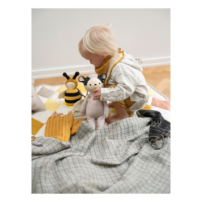 Organic Cotton Bee Roly-poly | Yellow