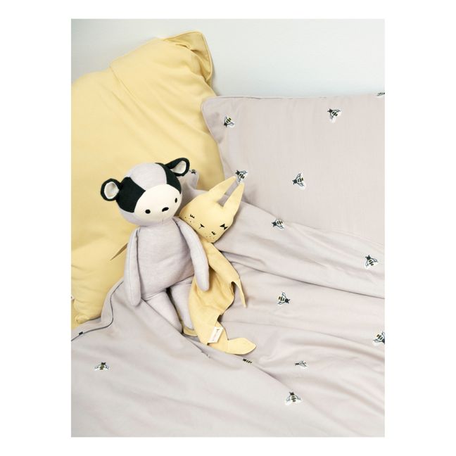 Organic Cotton Rabbit Comforter | Pale yellow