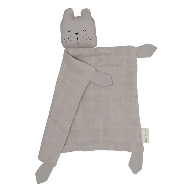 Organic Cotton Bear Comforter | Beige