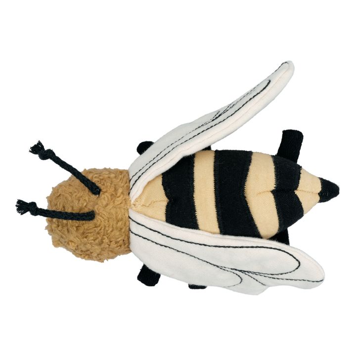 Organic Cotton Bee Rattle  | Yellow- Product image n°3