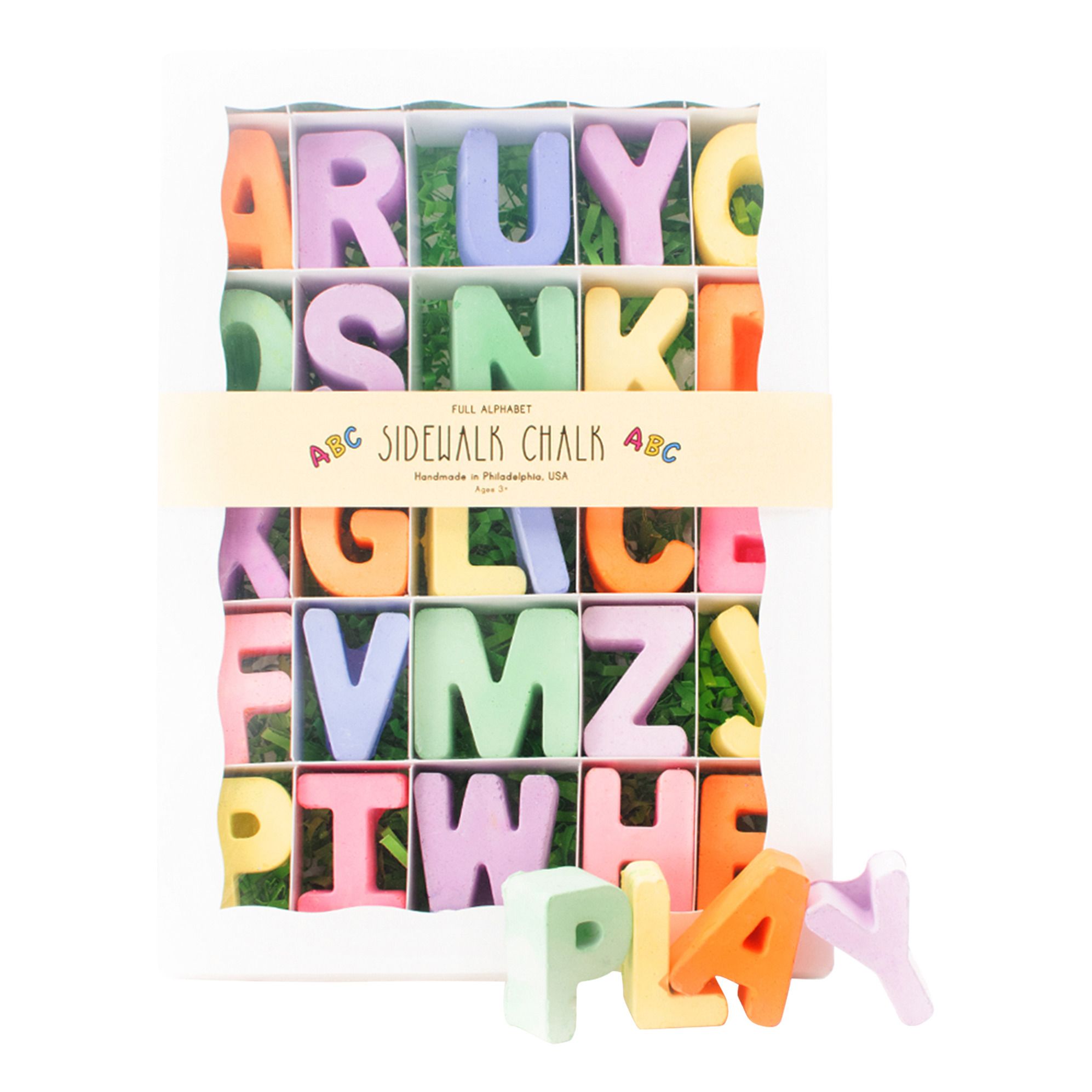 TWEE - Craies de sol Alphabet - Multicolore