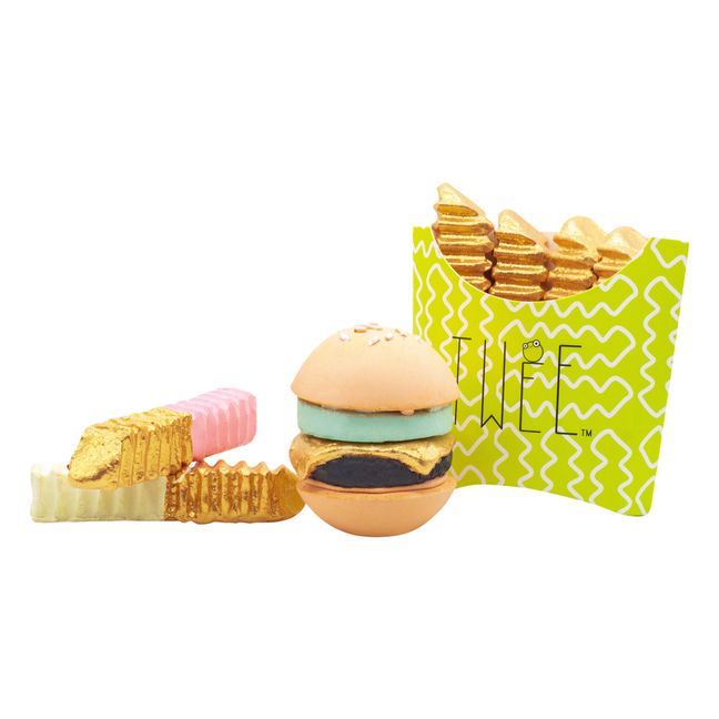 Burger & Fries Chalk 
