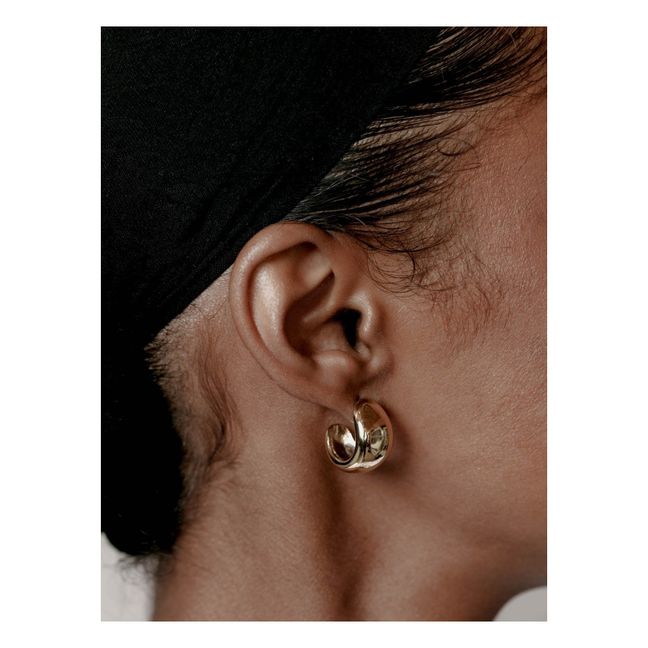 Boucles d'Oreilles Remy | Doré